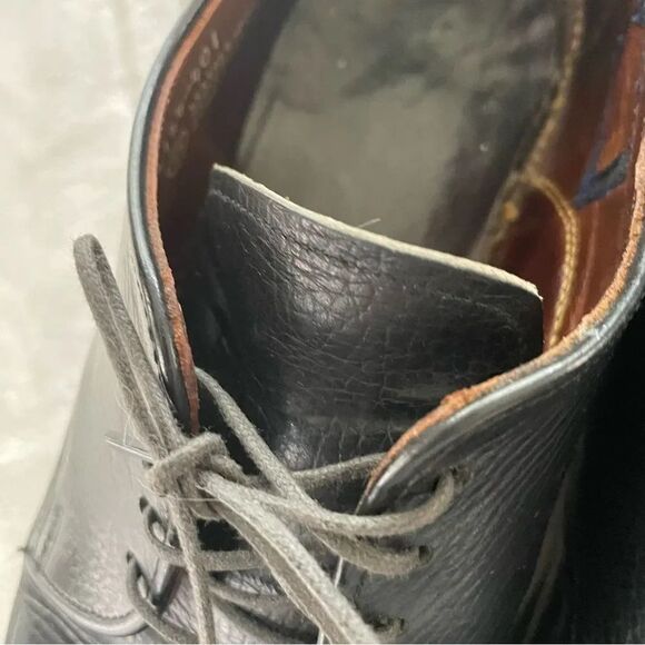 B.F. Goodrich Vintage Men’s Black Leather Lace Up Oxford Shoes Size 8.5 main image 5
